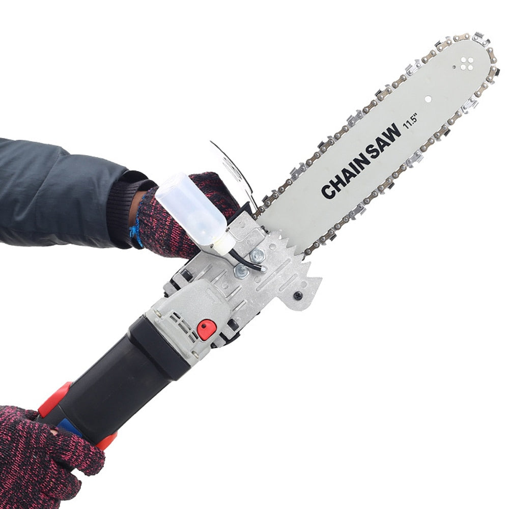 Powerful 11.5 Inch Chainsaw Kit - gadgetszap