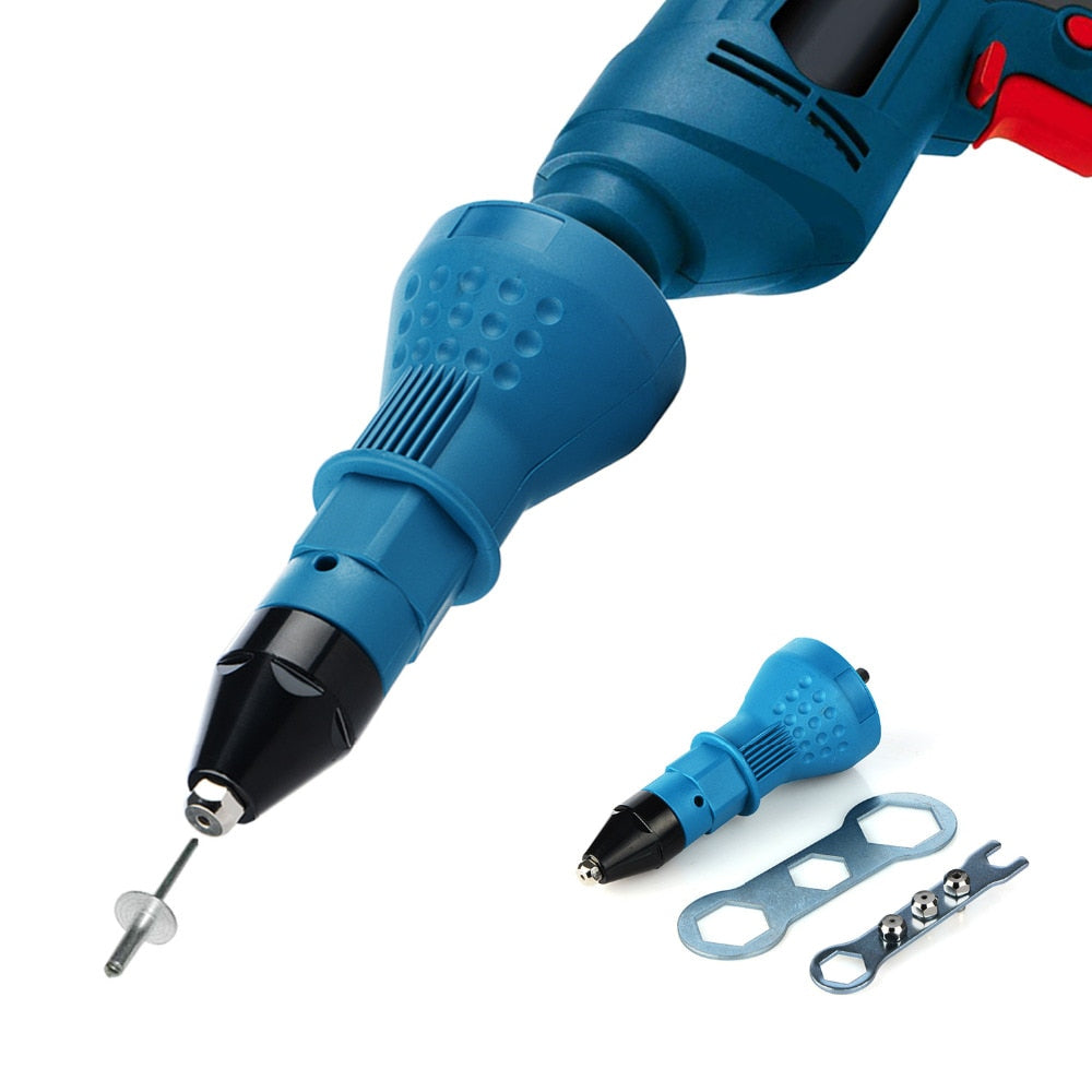 Rivet Gun Drill Adaptor - gadgetszap