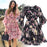 High Quality Hand Printed Floral Boho Dress Female Vestido Plus Size - Gadgetszap