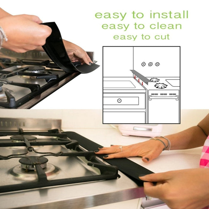 Silicone Stove Counter Gap Cover - gadgetszap
