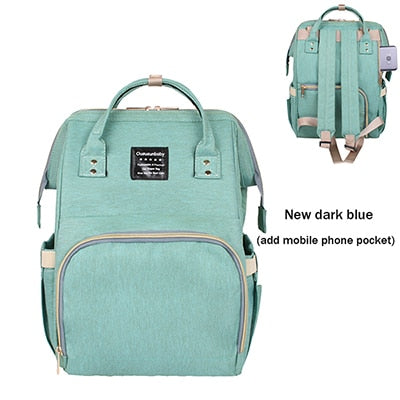 Large Capacity Nappy Bag with USB - gadgetszap