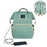 Large Capacity Nappy Bag with USB - gadgetszap