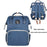 Large Capacity Nappy Bag with USB - gadgetszap
