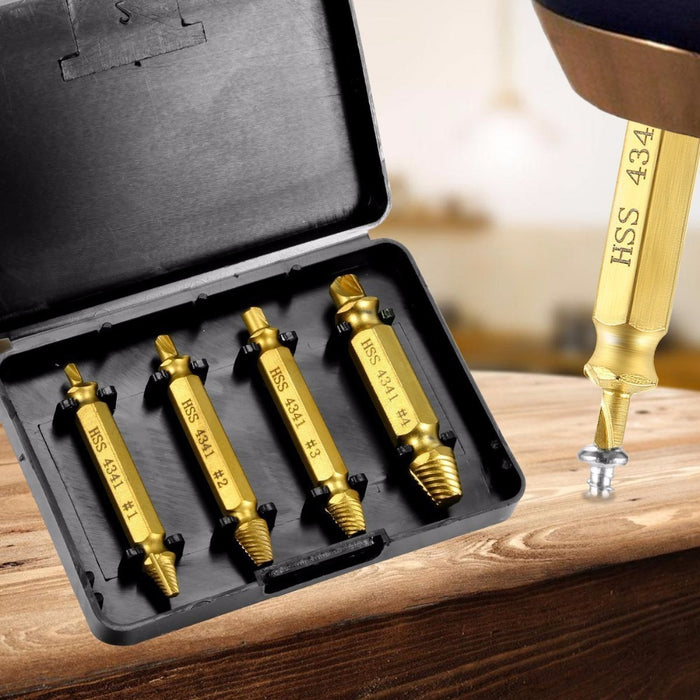 Premium Screw Extractor (Set of 5) - gadgetszap