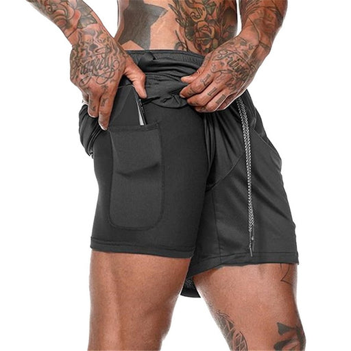 Secure Pocket Fitness Shorts - gadgetszap
